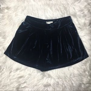 Anthropologie Hazel Velvet Shorts